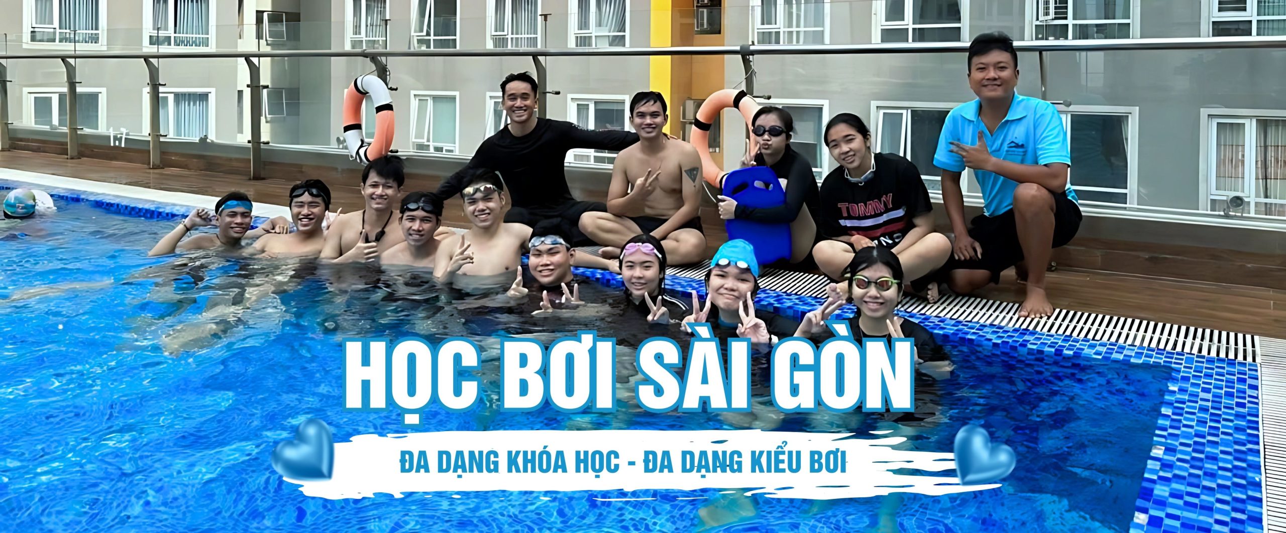Banner Học Bơi Sài Gòn