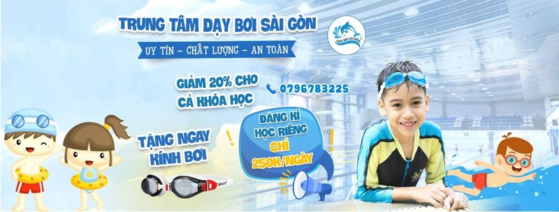 Học Bơi Sài Gòn - Trung tâm dạy bơi trẻ em chuyên nghiệp tại TPHCM