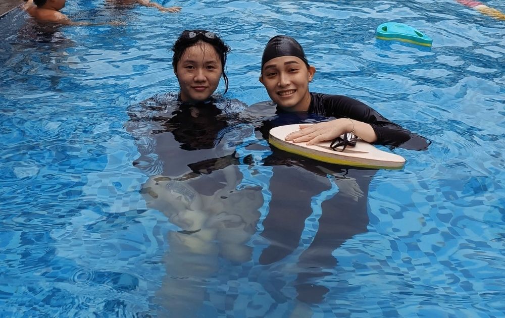 Khóa học bơi cấp tốc