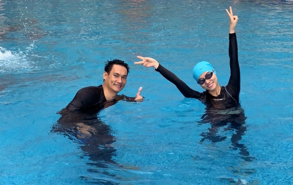 Khóa học bơi người lớn